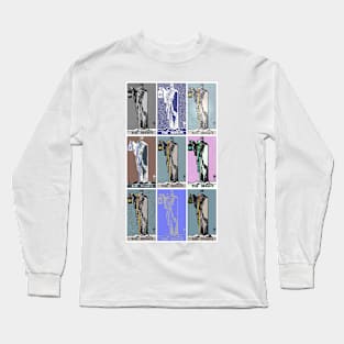 Hermit Tarot Card Long Sleeve T-Shirt